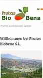 Mobile Screenshot of frutas-biobena.com